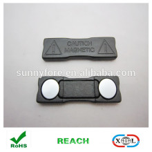 new product black plastic badge